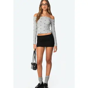 EDIKTED Aisha Low-Rise Mini Skirt