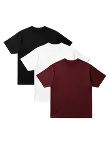 S32 Organic Standard Fit Cropped Tees, Ember 3-Pack
