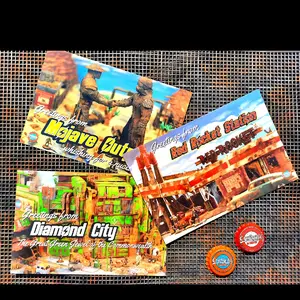 Fallout Post Cards Pack with Iconic locations