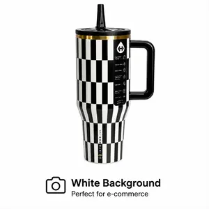 Hydro Everyday Tumbler - Double-Wall Vacuum Insulated Water Bottle with Flexible Straw, Lightweight, Stylish Insulation Home Storage Drinkware
