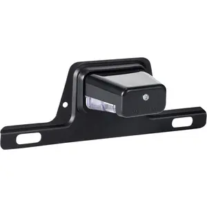 LED License Plate Light Waterproof 12V DC License Tag Light with Holder Drainage Hole Steel Bracket Mount ABS Housing PC Lens For Trailer For Truck For Pickup For UTV For ATV For RV For Boat 12V DOT Compliant
