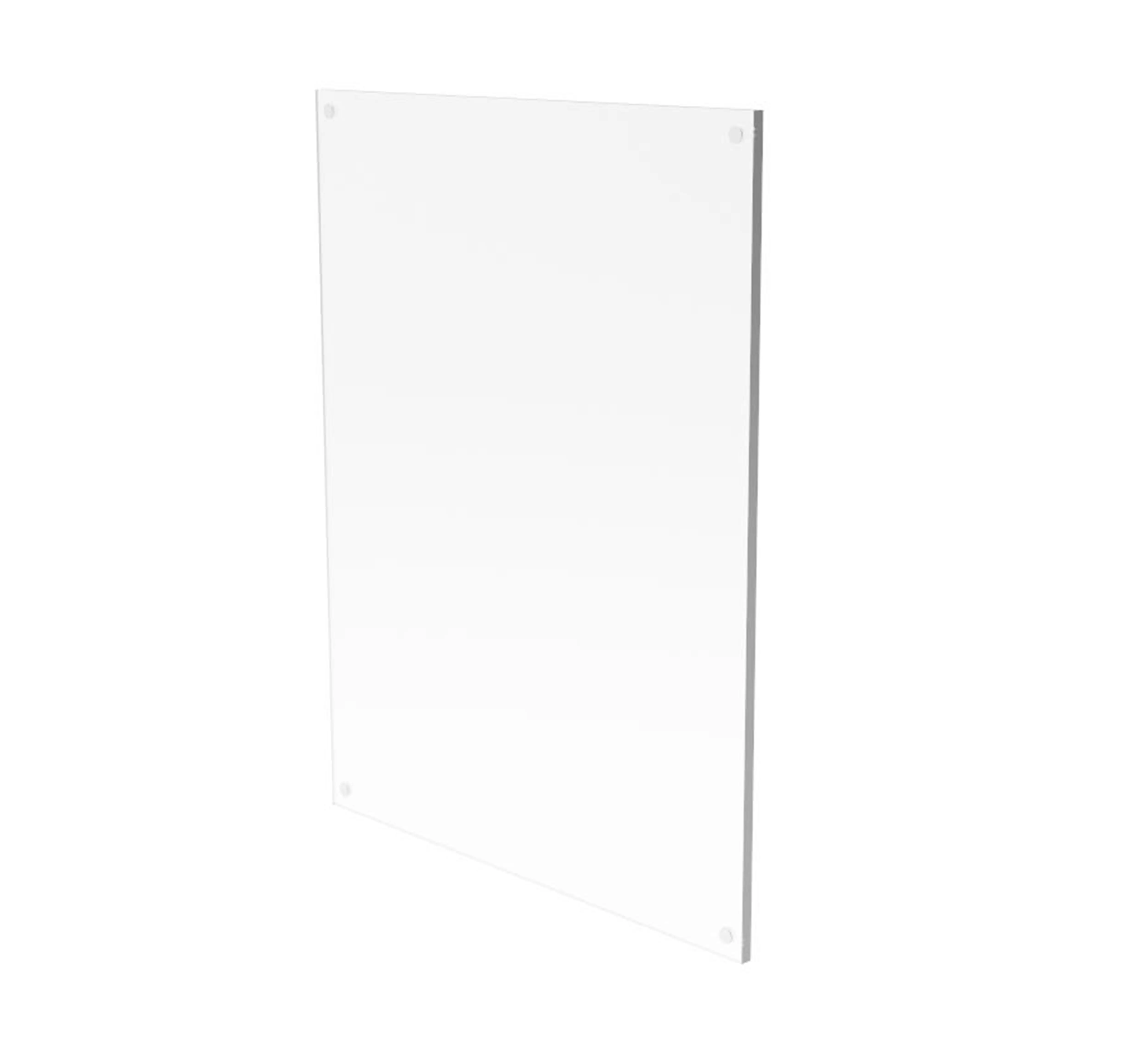 FixtureDisplays® 8x10" Acrylic Magnetic Wall Mount Photo Frame W/Magnetic Picture Wall Art Display Graphic Holder 16081NEW-NF