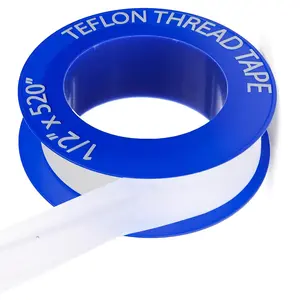 Plumbers PTFE Pipe Sealant Tape Flex Seal Tape  (1/2 by 520 Inches 1 Roll)