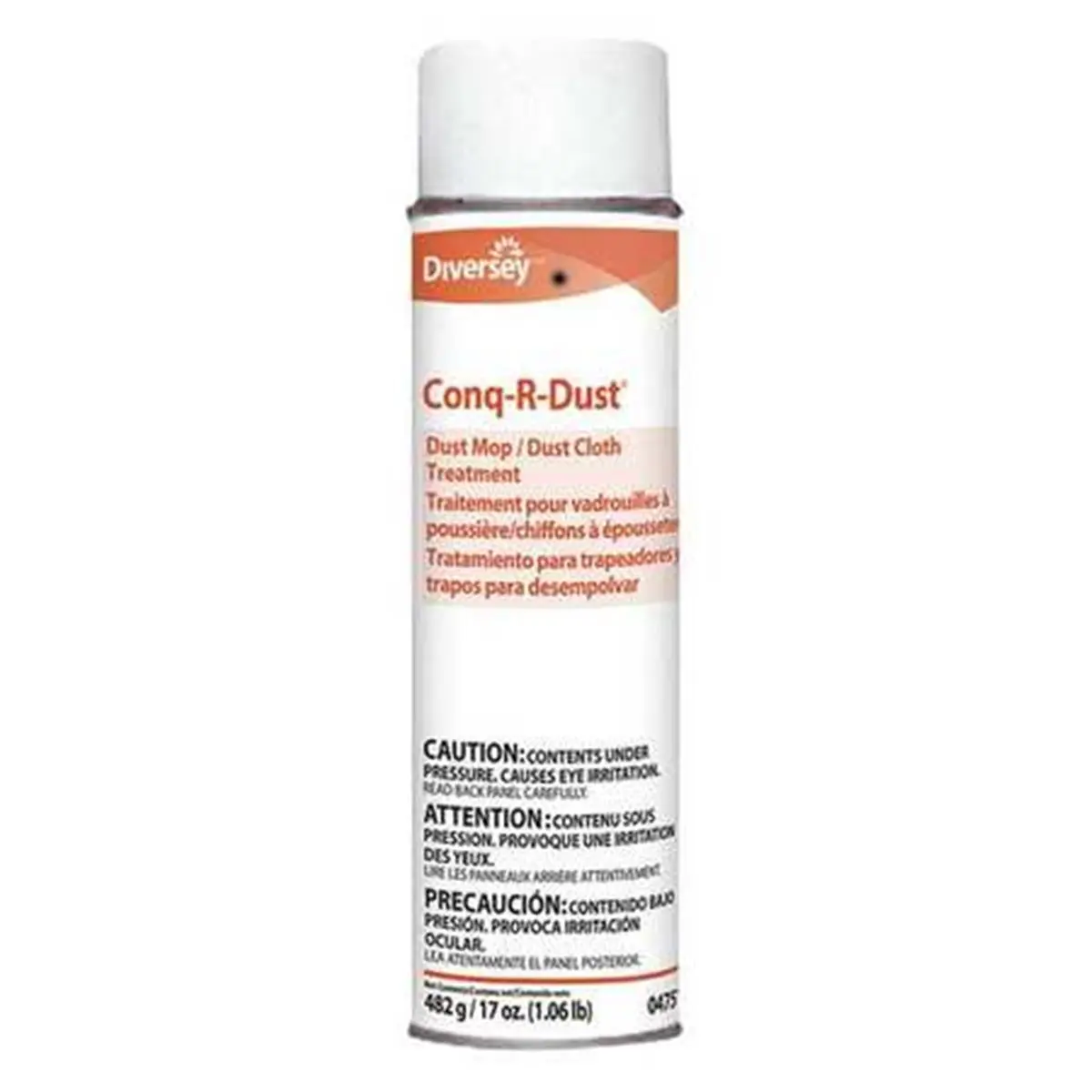 212 MAIN 17oz Conq-R-Dust Duster Spray - Cleaner Treatment Agent for Mops & Cloths, Household Surface Cleaner, Amine Fruity Scent, Dirt-Holding Capability, Dust Mop/Dust Cloth Treatment