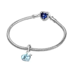 Gnoce Cute Animal Heart Diamond  Anti-Tarnish Bracelet, the perfect birthday gift for your daughter. Jewelry Enamel Durable