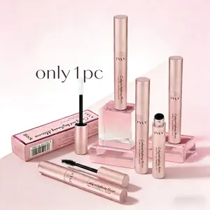 Volumizing Curling Lengthening Mascara, Smudge-Proof Eyelash Primer, Natural Long Lasting Black White Colored Eye Makeup