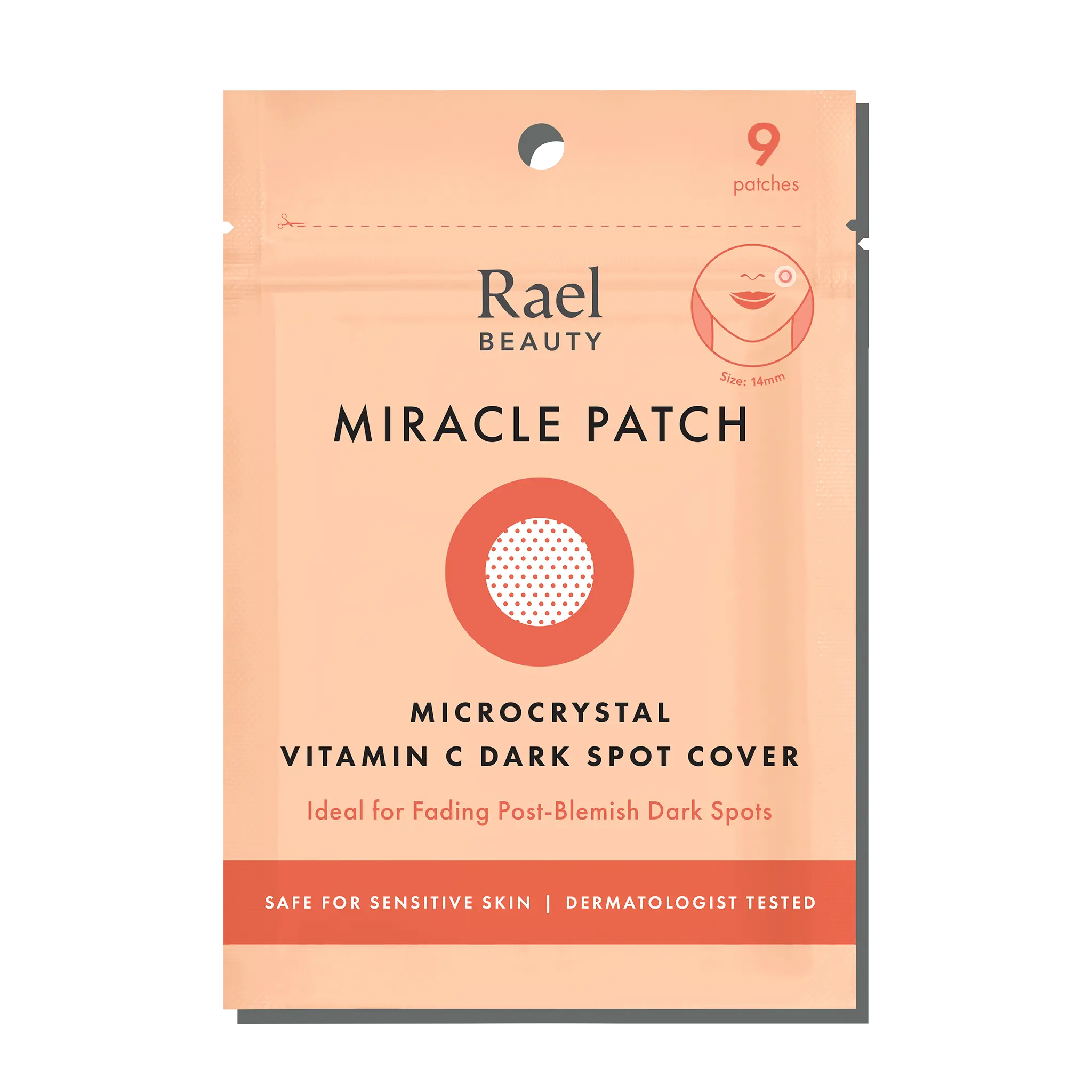 Miracle Patch Microcrystal Vitamin C Dark Spot Cover Blemish Patches Hydrocolloid Acne Patch