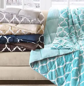 Madison Park Ogee Lightweight Oversize Ultra Soft  60x70 Throw Blanket