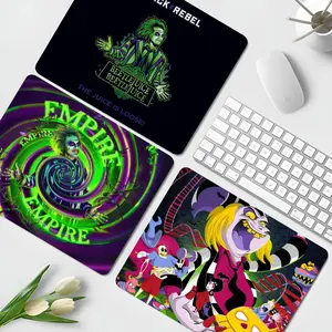 Movie B-Beetlejuice Mouse Pad Gamer Small Rubber Animal Art Gaming Locking Edge Large Computer MousePad Laptop Desk Pad Gaming Mouse Pads