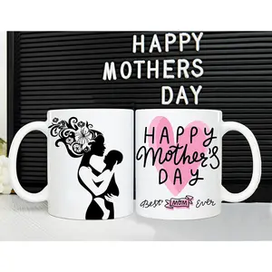 Happy Mother's Day Best Mom Ever Ceramic Mug for Mom, Gift for Mother, Unique and Meaningful Gift for Mother's Day