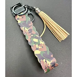 Camo Hearts Wristlet