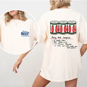 The Bear TV Series T shirt, The Original Beef of Chicagoland Shirt, Family Meal Spaghetti