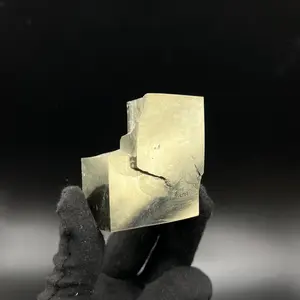 *Pyrite Cube from Mina Ampliación A Victoria, Navajún, Spain.