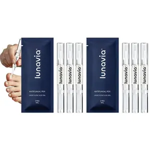 【6x antifungal pen】Lunavia Antifungal Pen, UNDECYLENIC ACID 25% - Most of Athlete‘s FootJock Itch and Ringworm