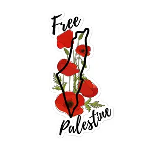 Free Palestine Sticker