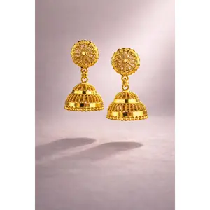 Mini Gold Plated Jhumki Earrings