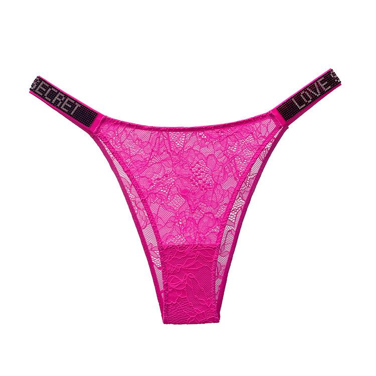 comfortable, and breathable women's low-waisted thong panties, single pack