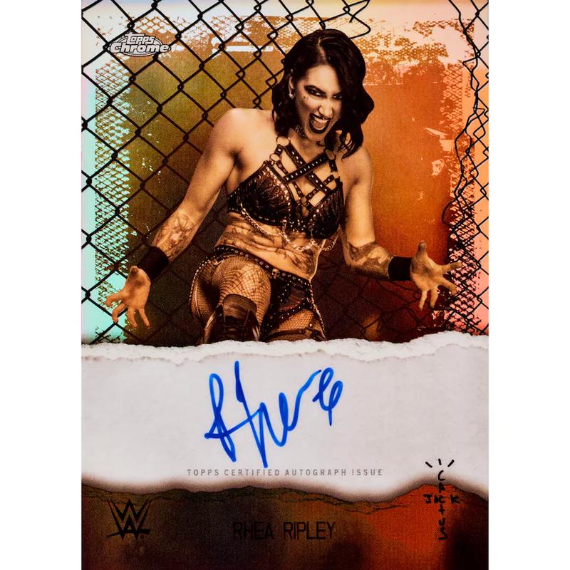 2025 TOPPS CHROME WWE CACTUS JACK HOBBY BOX (LOOKING FOR AUTOS & SSP'S)