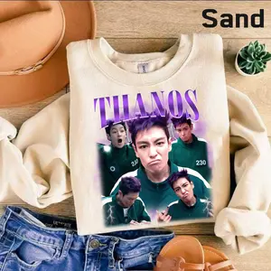 THANOS Squid Game Sweatshirt, TOP Thanos Sweatshirt, Squid Game2 Sweatshirts, Thanos  230 Sweatshirts, Graphic Choi Seung Hyun Sweatshirts, Unisex