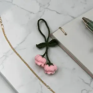Tiny Tulip Keychains