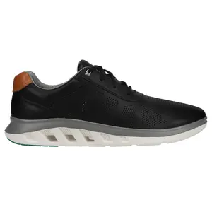 Johnston & Murphy Mens Activate U-Throat Lace Up Sneakers Shoes Casual - Black