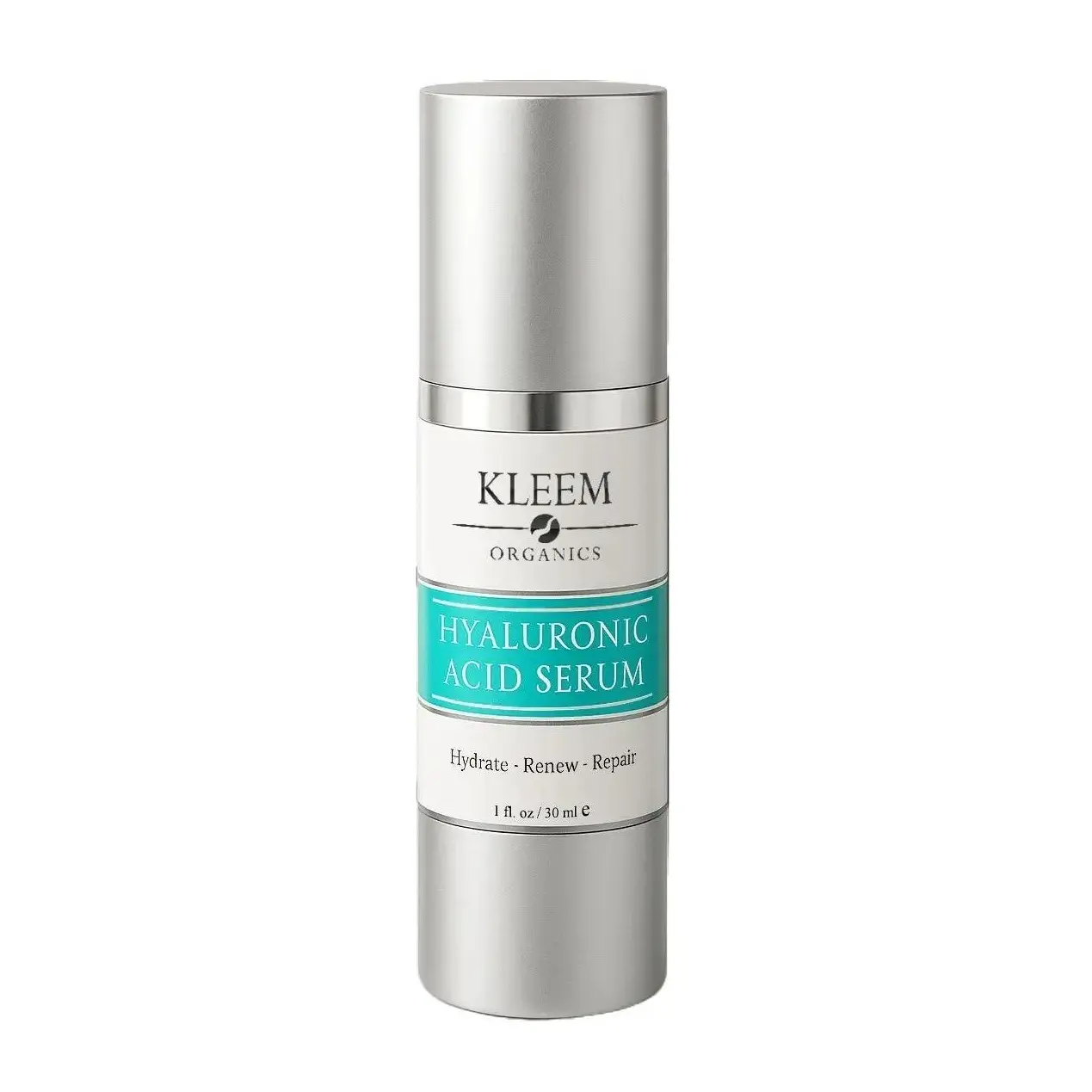 KLEEM ORGANICS | Hyaluronic Acid Serum 100g - Intense Hydration & Plumping for Dry Skin - Lightweight, Non-Greasy Formula - AM/PM Skincare Moisturizer
