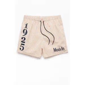 Ripple Junction Men's Modelo Stripe 4" Swim Trunks