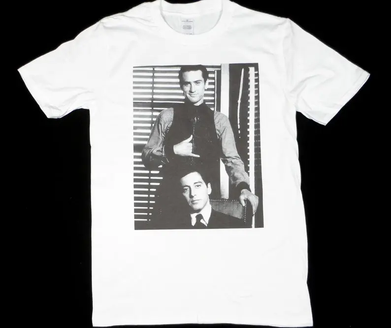The Godfather Al Pacino and Robert De niro T-shirt sizes available S-3XL