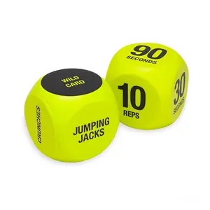 Exercise Dice Fitness Game 6 Sided Workout Dice Group Fitness Training Tool