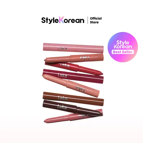 [LAKA] Stain Lip Liner 0.7g (8 colors) - Rich Cream Glide Texture, Semi-Matte Finish for Shaping Lips, Smooth Application, K-Beauty​, Korean Makeup | Halloween, Holiday Gift, Black Friday, Deals