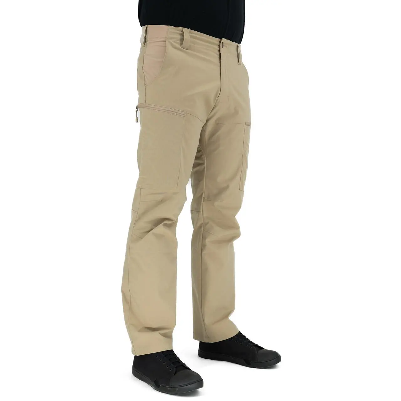 LA Police Gear Men's BFE Stretch Tactical Pants - Classic Athletic Fit Cotton Blend with 11 Pockets and Zippered Cargo for CCW, Belt, Menswear, Stylish, Trouser, Mid Waist, All Season, Poly-Cotton, Stretch Fabric