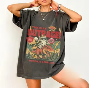 Comfort Colors Book Lover Gift Tee, Vintage Princess Donut and Mongo Shirt, Fantasy Novel Inspired T-Shirt, Mongo Is Appalled Graphic Tee