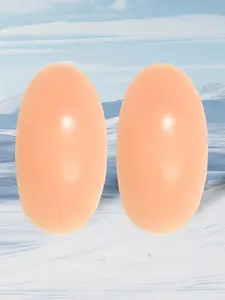 Silicone Pads Protection Cushions Self-Adhesive Prevents Collisions Shape Retention for Skiing Sports Elbow Protection