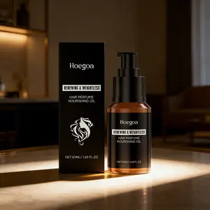 Herbal Perfume Hair Oil (50ML), Nourishing Care, Improves Rough Hair Texture, Shiny Smooth Hair, Glossy Non-Frizzy