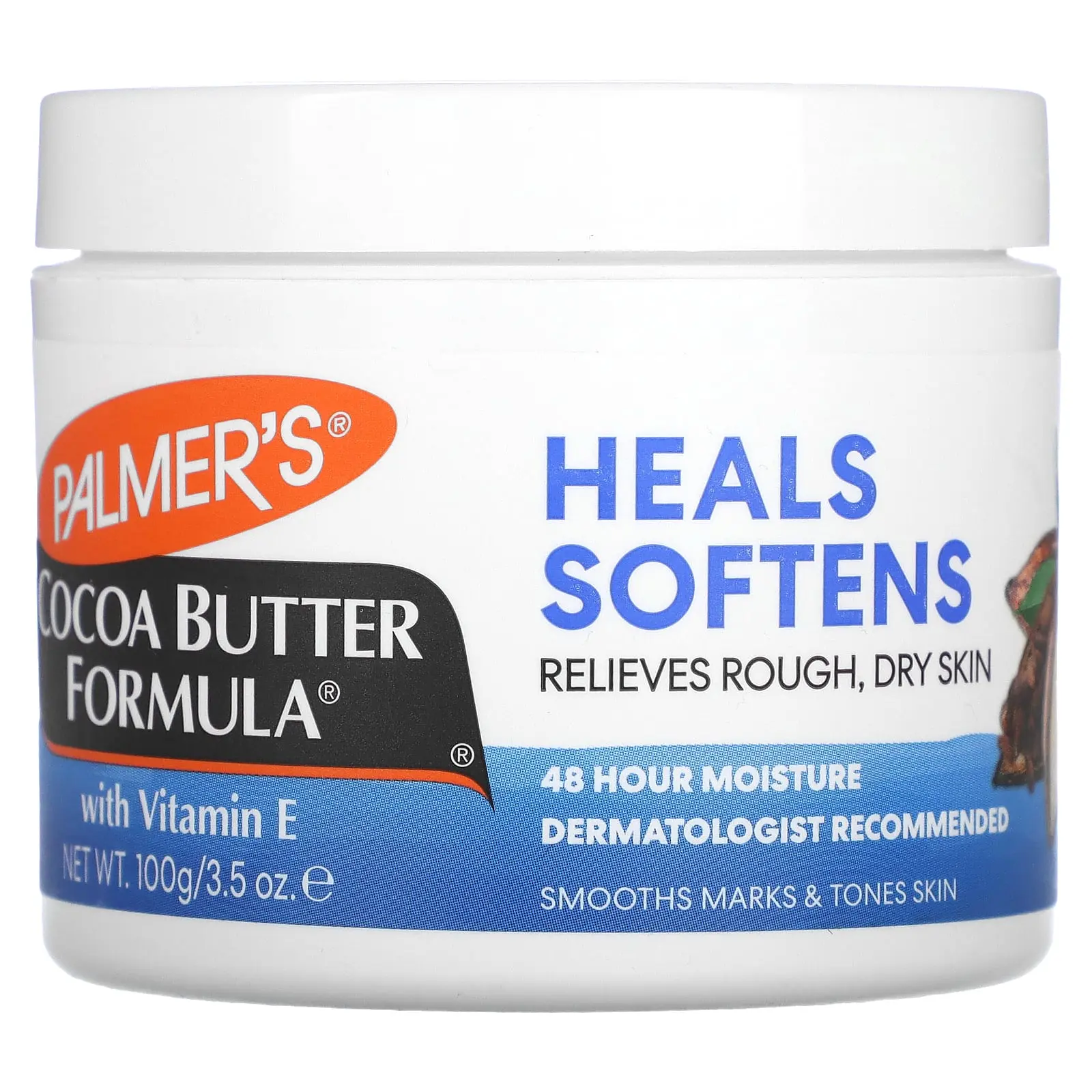 Palmer's Cocoa Butter Formula® with Vitamin E, Heals Softens, 3.5 oz (100 g) Palmer's Cocoa Butter Formula® with Vitamin E, Heals Softens, 3.5 oz (100 g)