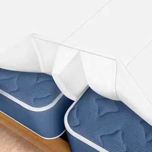 Split King Gap Filler for Adjustable Bed - Bed Bridge Twin XL Connector, 78" x 8" Mattress Gap Converter to Combine Two Twins Into One King, White