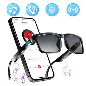 Smart Bluetooth Glasses for Men & Women: Wireless Audio Sunglasses with Siri Voice Assistant, UV Protection, Music Streaming & Hands-Free Calling - All-Day Wearable Tech, Multifunctional Smart Glasses