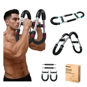 Twister Arm Exerciser, 22-440lbs Adjustable Hydraulic Power for Chest, Arms & Shoulders Strength Training at Home