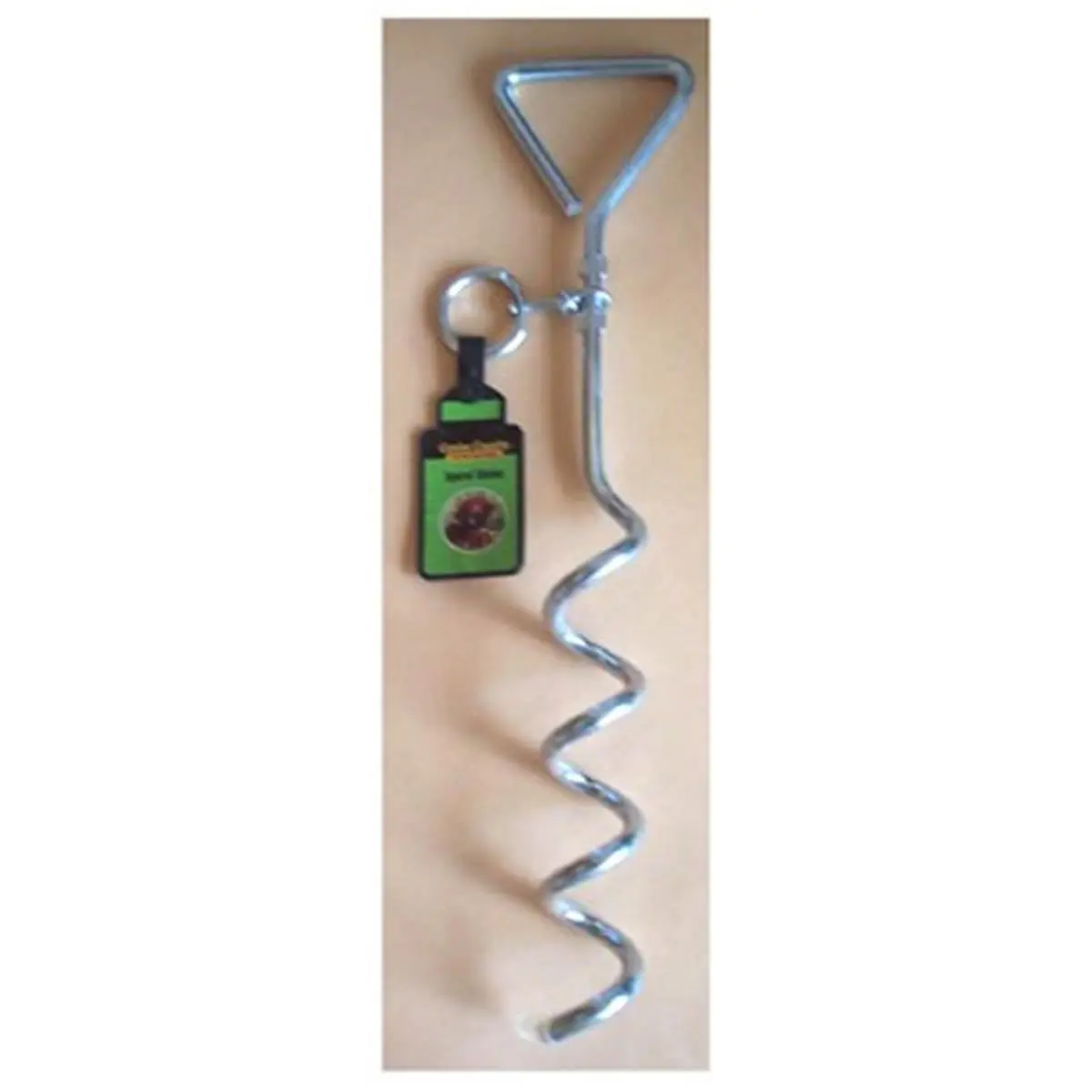 Westminster Pet Products 223847 Pet Expert Cork Screw Tie-Out Stake for Dogs/Cats, 8 x 16 in. Collar-Harness-Lead Accessory