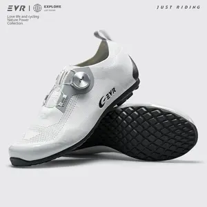 EVR Shadowless Cycling Shoes - TPU, Breathable, Non-Slip, Unisex for Mountain and Road Flat Pedals (Model S03)