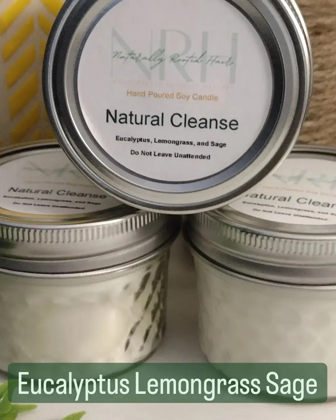 Natural Cleanse Vegan Soy Candle