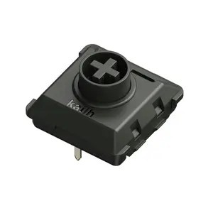 Kailh  Switches Compatible for  Flow84 Mechanical Keyboard, Low-Profile, Linear, Quiet Sound, Hot-swappable, Full POM Material and Featherlight  - 106 count Linear