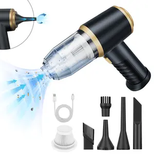 belibuy  Car Vacuum Portable Cordless Mini Handheld Vacuum Cleaner, 15000Pa Vacuum Cleaner & Air Dust Collector with Multiple Nozzles, Suitable for Automobile, Computer, Sofa, Office, Pet, Home