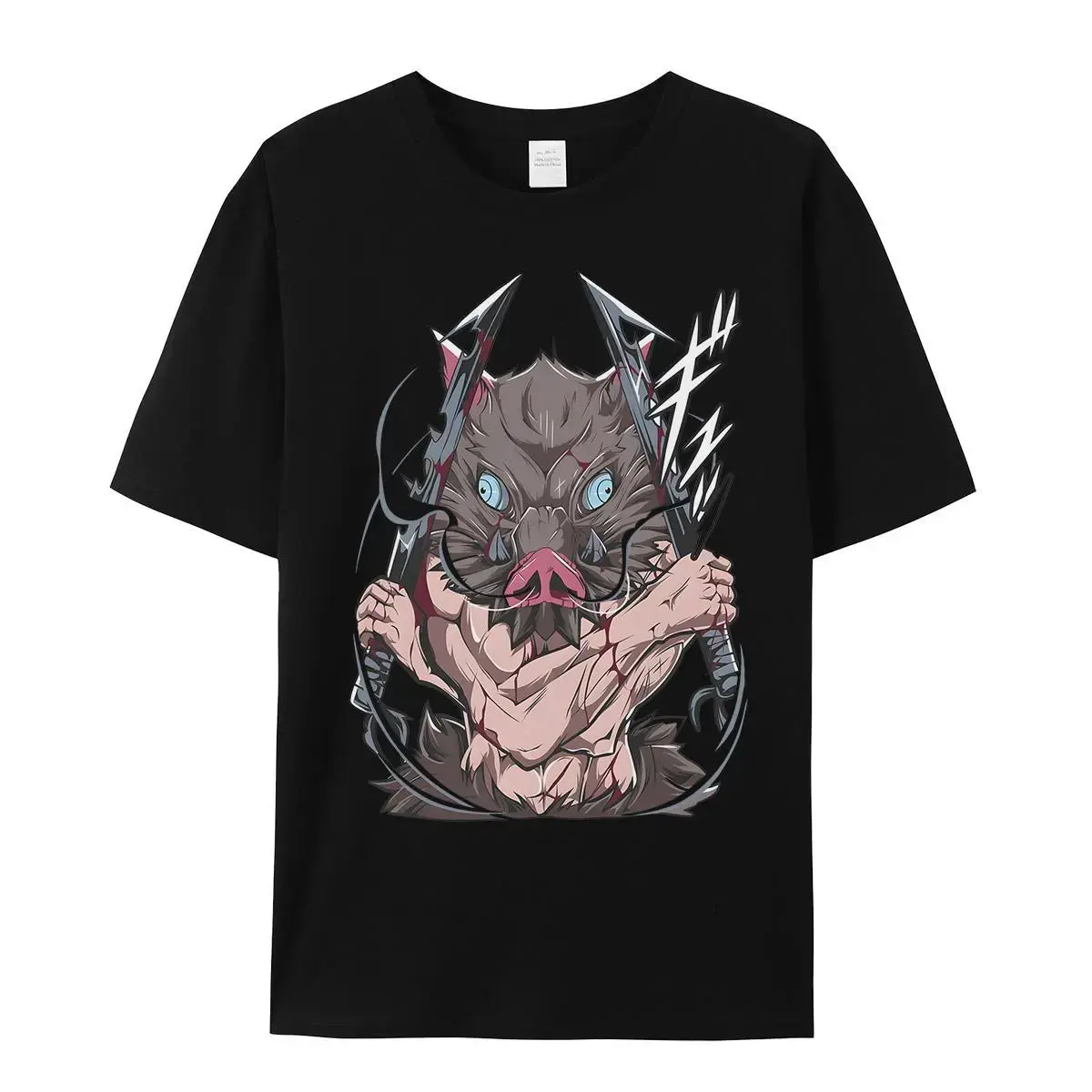 Inosuke Hashibira Anime Japanese T-Shirt | Manga Shirt | Anime Graphic Tees | Cool Anime Shirt | Anime Clothing | Otaku Gift  zjy08