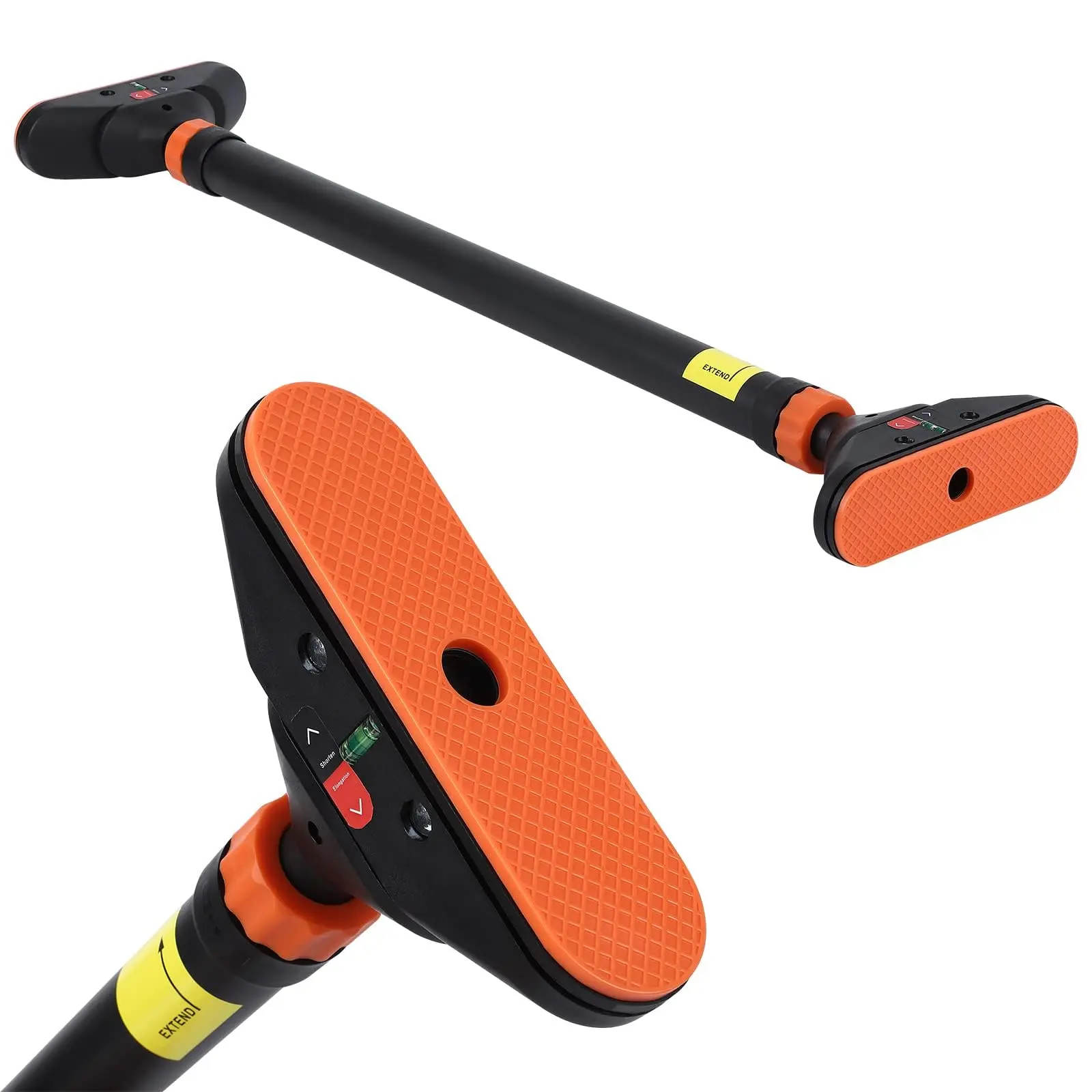Garvee 440LBS Doorway Pull Up Bar Adjustable29"-38", No Drill Tool-Free Installation, Damage Free Non-Slip Alloy Steel Heavy-Duty Bar for Home Workouts, Upper Body & Core Strength Training, Pull-Ups, Push-Ups, Leg Raises, Home Gym Fitness Equipment