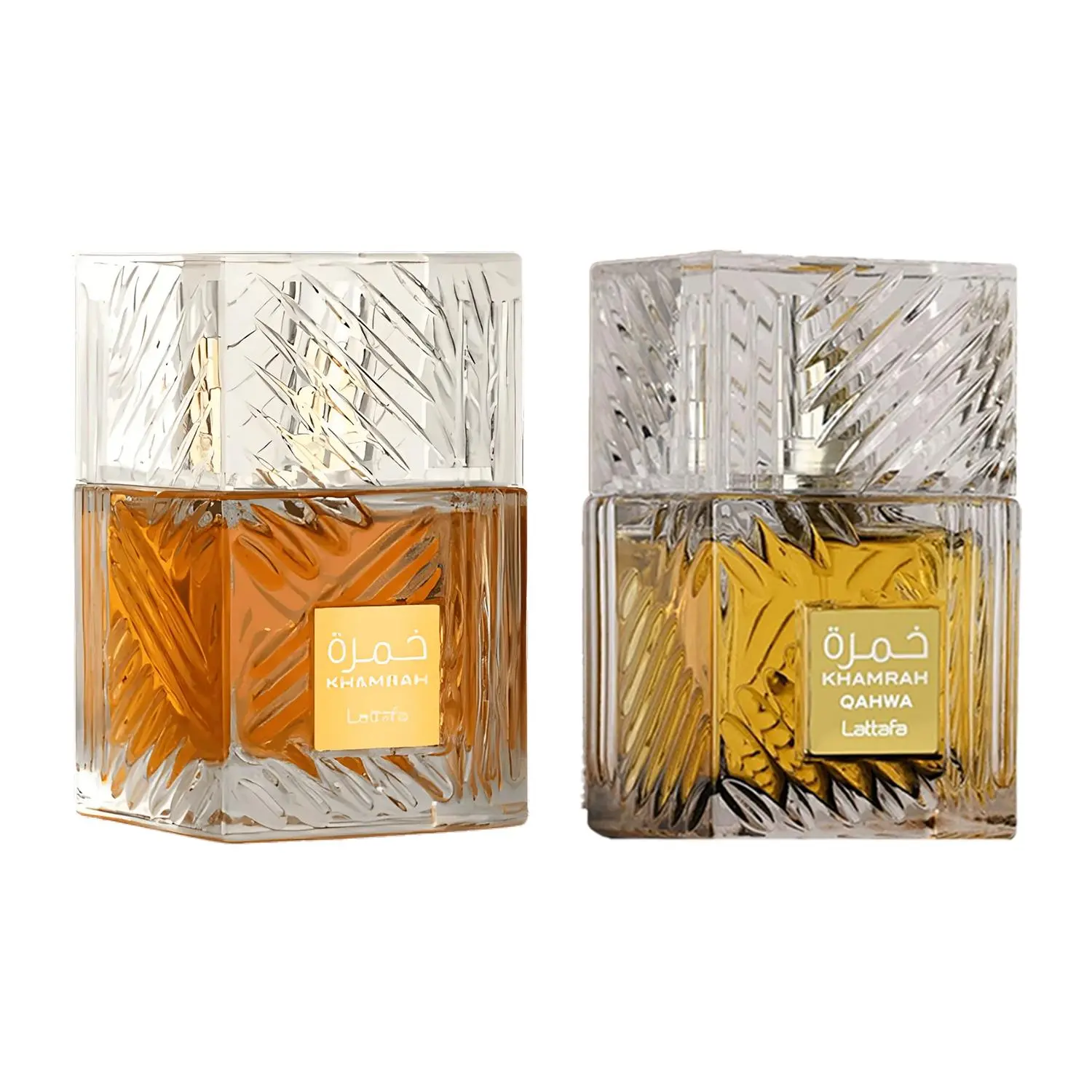 Lattafa Khamrah 2 Piece Bundle Set (Khamrah Eau de Parfum Spray