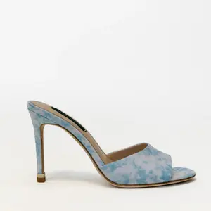 Blue Floral Goodman Heel by Kendall Louise