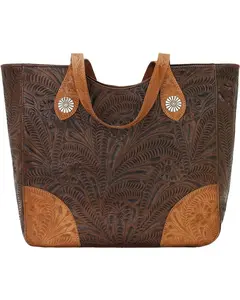 American West Women's Annie's Secret Collection  Zip Top Tote - 6685965