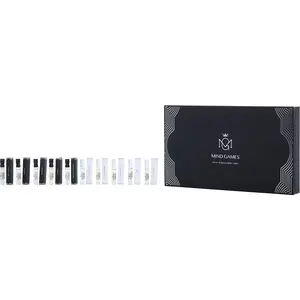 Mind Games Variety Set-Soulmate Collection With En Prises & French Defense & Gambit & Lionara & Queening & Ruy Lopez & Sans Voir & Sissa & The Forward & Vieri And All Are Extrait De Parfum Spray Vials For Unisex