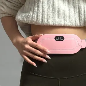 Portable Heating and Massaging Pad for Period Pain Relief